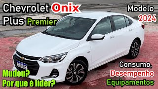 Onix Plus Premier modelo 2024 o que mudou [upl. by Irod]