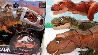 NEW TYRANNOSAURUS DINOSAURUS  Dino Escape Dinosaur Jurassic World Series For Dino Mania [upl. by Repotsirhc946]