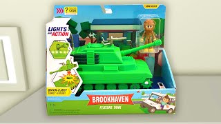 Roblox Brookhaven 🏡RP NEW TANK TOY UNBOXING DevSeries Feature Tank Toy [upl. by Annerb408]