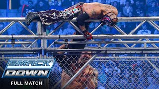 FULL MATCH  Rey Mysterio vs Batista  Steel Cage Match SmackDown Jan 15 2010 [upl. by Sulamith]