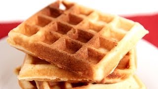 Belgian Waffles Recipe  Laura Vitale  Laura in the Kitchen Episode 782 [upl. by Nossila]