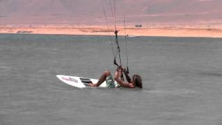 Kitesurfing Technique  Strapless Water Start Talk Through [upl. by Adnohsal]