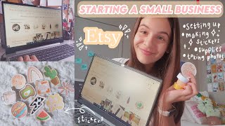 starting my own business in 2020  how to start an etsy shop [upl. by Nally224]