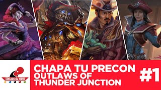 Chapa tu Precon  Outlaws of Thunder Junction 1  Olivia vs Gonti vs Yuma vs Stella Lee  MTG  EDH [upl. by Jeane]