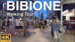 Bibione Zentrum Italien  2021  Walking Tour  4k Ultra HD [upl. by Esmerolda166]