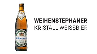 Weihenstephaner  Kristal Weissbier  HopZine Beer Review [upl. by Enyamart]