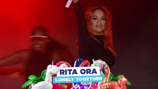 Rita Ora  Lonely Together live at Capitals Summertime Ball 2018 [upl. by Rhine]