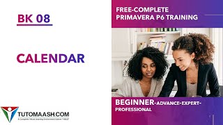 BK08 Calendar in Primavera P6  Free Primavera p6 Online tutorial for beginners [upl. by Ainwat]