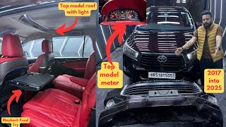 Innova Crysta 2025 Full Premium amp Luxury Interior Conversion 👑  New Toyota Innova Crysta Modified [upl. by Stenger]