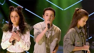 Raphaelle Romy amp Stijn  Never Be Like You  Battles  The Voice Kids  VTM [upl. by Consalve]