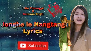 Jonghe le nangtang tame lyricsKaaron 2 [upl. by Jeanelle146]