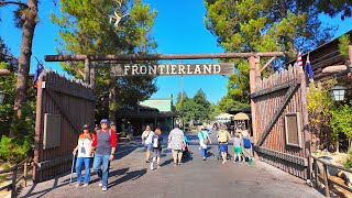 September 2024 4K Frontierland FULL WALKTHROUGH  Stores Restaurants amp Rides  Disneyland Park [upl. by Cockburn]