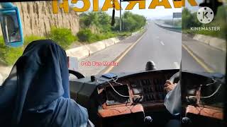 waraich Express Karachi to Mansehra Oghi beautiful Motorway M1 and Hazara Expressway [upl. by Conant]