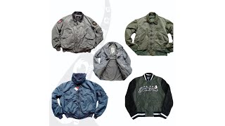 Pancoat Varsity Vintage Bomber amp Rare Corinth M65 US Army review [upl. by Lennaj]