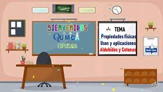 Aldehídos y Cetonas Propiedades físicas  Usos y Aplicaciones [upl. by Ahsiemac]