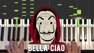 La Casa de Papel  Bella Ciao Piano Tutorial Lesson [upl. by Hiram979]