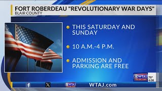 Fort Roberdeau to feature Revolutionary War reenactments [upl. by Tammy]