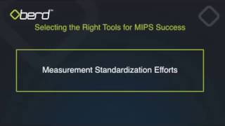 Measurement Standardization Efforts [upl. by Cini885]