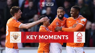 Blackpool v Nottingham Forest  Key Moments  Third Round  Emirates FA Cup 202223 [upl. by Ragland]