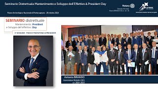 SEMINARIO distrettuale Mantenimento e Sviluppo dell’effettivo President Day [upl. by Doris]