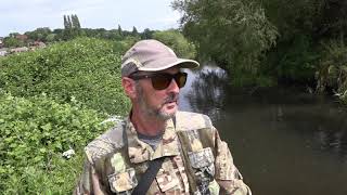 BARBEL FISHING A LOOK AT THE RIVER DEARNE  BROOMHILL  VIDEO 73 [upl. by Eriha]