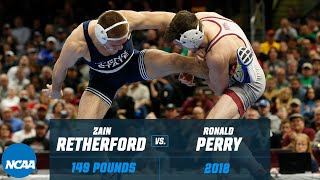 Zain Retherford vs Ronald Perry 2018 NCAA title 149 lbs [upl. by Corny]