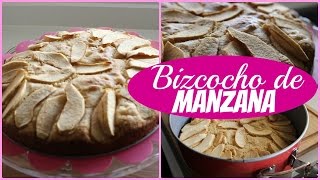 Bizcocho de manzana ¡Facilísimo y rápido  Raquelreitx [upl. by Adnohral855]