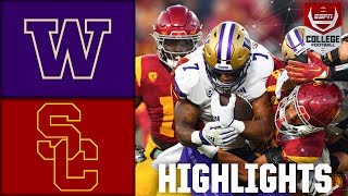 Washington Huskies vs USC Trojans  Full Game Highlights [upl. by Waterman]