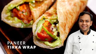 Paneer Tikka Wrap  Work From Home Recipes  Easy Paneer Rolls  CookingShooking [upl. by Aicnarf550]