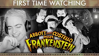 Abbott amp Costello Meet Frankenstein 1948 Movie Reaction  FIRST TIME WATCHING  Film Commentary [upl. by Boor]