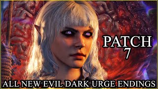 All New Dark Urge Evil Endings  Chosen amp Redeemed w Ascended Astarion  Patch 7  Baldurs Gate 3 [upl. by Gilbertina]