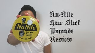 NuNile Hair Slick Pomade Review [upl. by Oona]