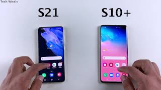 SAMSUNG S21 vs S10 Plus  SPEED TEST [upl. by Arny870]