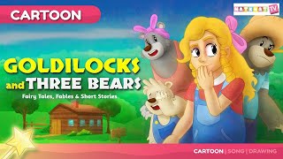 Goldilocks and three Bears  Tales in Hindi  बच्चों की नयी हिंदी कहानियाँ [upl. by Lauren]