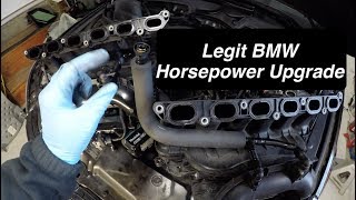 Horsepower Upgrade BMW N52 3 Stage Intake Manifold [upl. by Eisen]