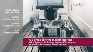 Six times faster machining with QUADWORX®M at Langer Molds and Tools in Mexico [upl. by Brooke]