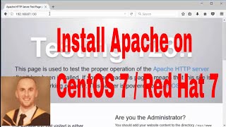 How To Install Apache HTTPD On CentOs 7 [upl. by Mark441]