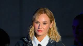 Diane Kruger attends the Dior Fashion Show in Brooklyn New York [upl. by Aianat77]