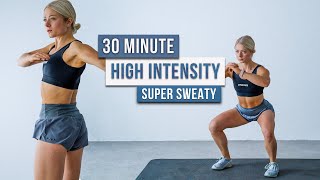 Day 5  30 MIN Calorie Killer HIIT WORKOUT  Full Body No Equipment No Repeat [upl. by Cristie]