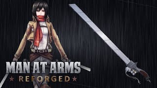 3D Maneuver Gear Sword  Attack on Titan  MAN AT ARMS REFORGED [upl. by Rollins]