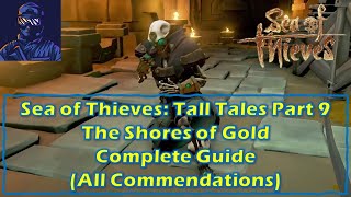 SoT Tall Tales Part 9 The Shores of Gold All Briggsys Journal Locations [upl. by Llevram183]