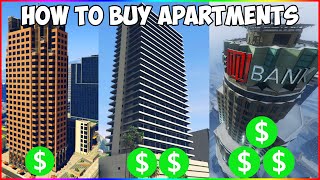 How To Buy An Apartment In GTA Online [upl. by Nallek324]