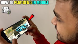 HOW TO PLAY GTA 5 IN MOBILE  TECHNO GAMERZ GTA 5 145  TECHNO GAMERZ [upl. by Imyaj488]