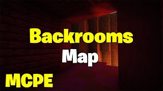 Backrooms Map for MCPE 120  Get Space Backrooms Map for Minecraft PE [upl. by Krum]