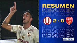 Resumen Universitario 20 Sport Huancayo TorneoAperturaXGOLPERU [upl. by Aninaj]