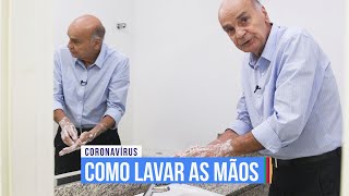 Como lavar as mãos  Coronavírus 1 [upl. by Ericka]