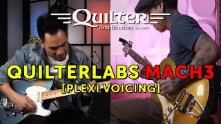 Quilter Labs  Aviator Mach 3 Plexi Voicing Side by Side Comparison Demo [upl. by Enelra830]