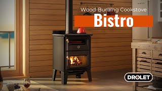 DROLET  Bistro WoodBurning Cookstove [upl. by Eirod]