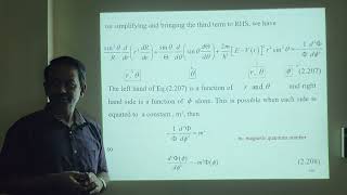 New L26 Quantum Mechanics Particle moving in a spherically symmetric potential [upl. by Lennahc]