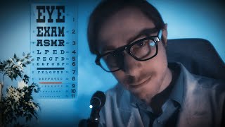 Eye Test ASMR Whispered  Relaxing Medical Eye Exam Roleplay [upl. by Gisela]